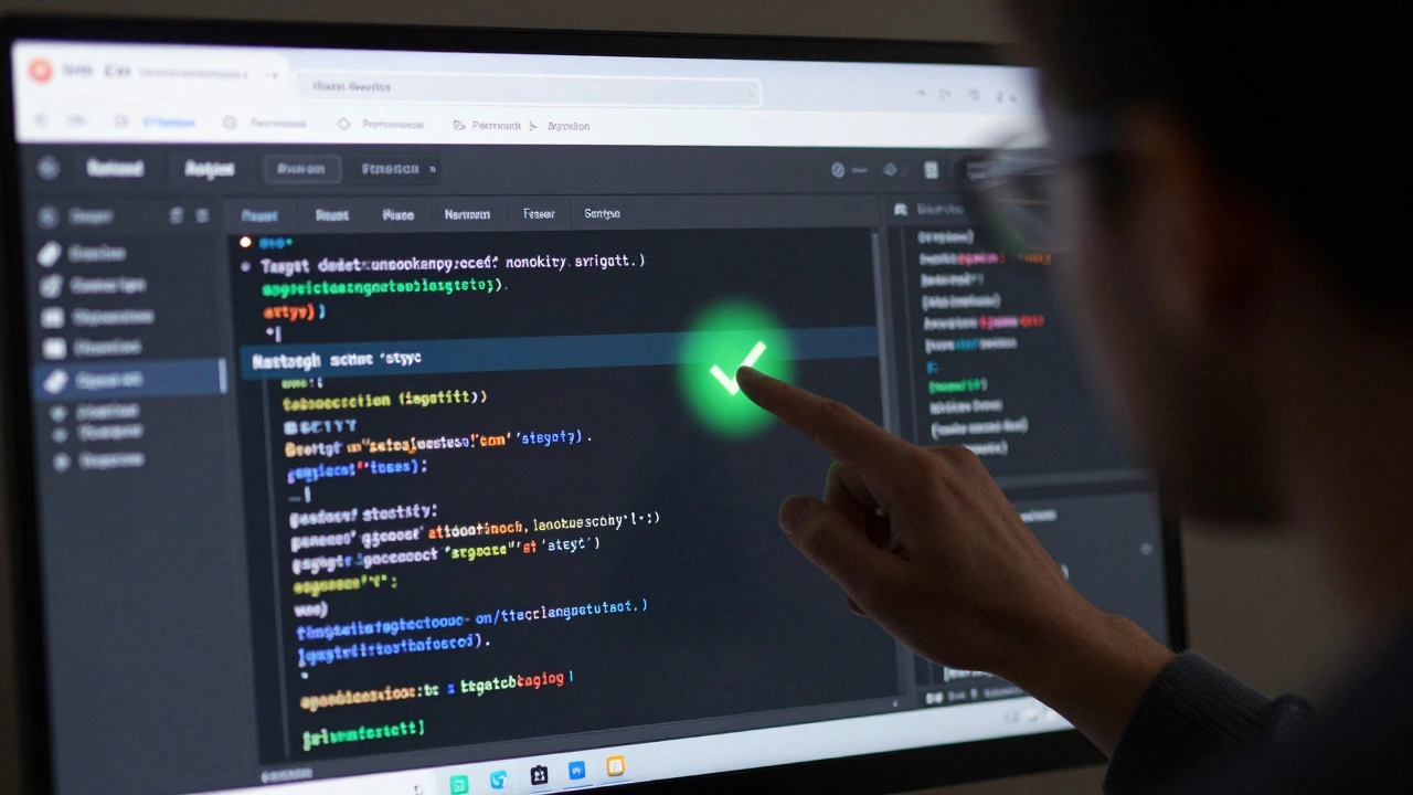 Разработчик анализирует в браузере загрузку скриптов с атрибутом async в DevTools.