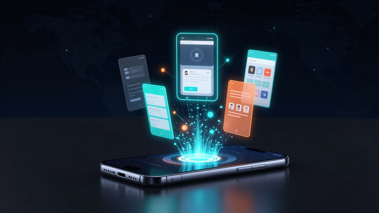 Голографические интерфейсы исходят из смартфона