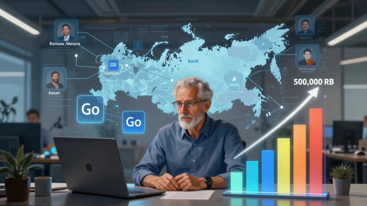Сеньор-техлид с технологиями Go и Rust, зарплата до 500 тыс. рублей, удалённые работники по России