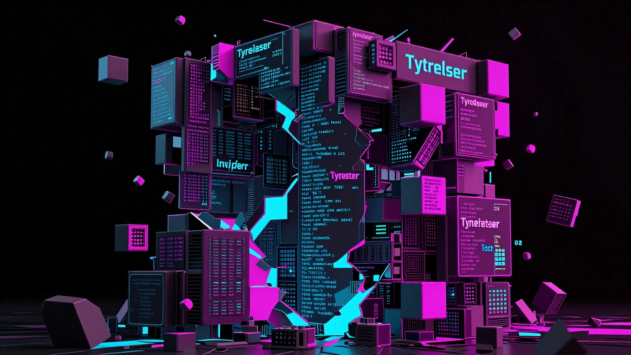 Разрушающаяся структура из кода, представляющая ошибки типизации